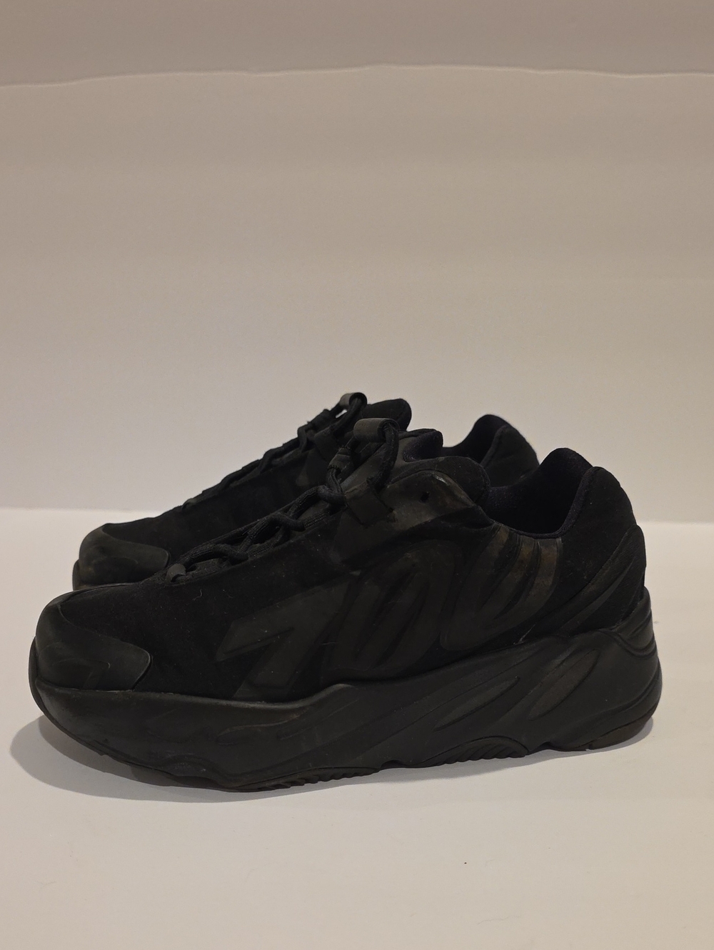 Adidas Yeezy 700 Black Chunky Sneakers Size 12.5 Art Fy4394 Yeezys